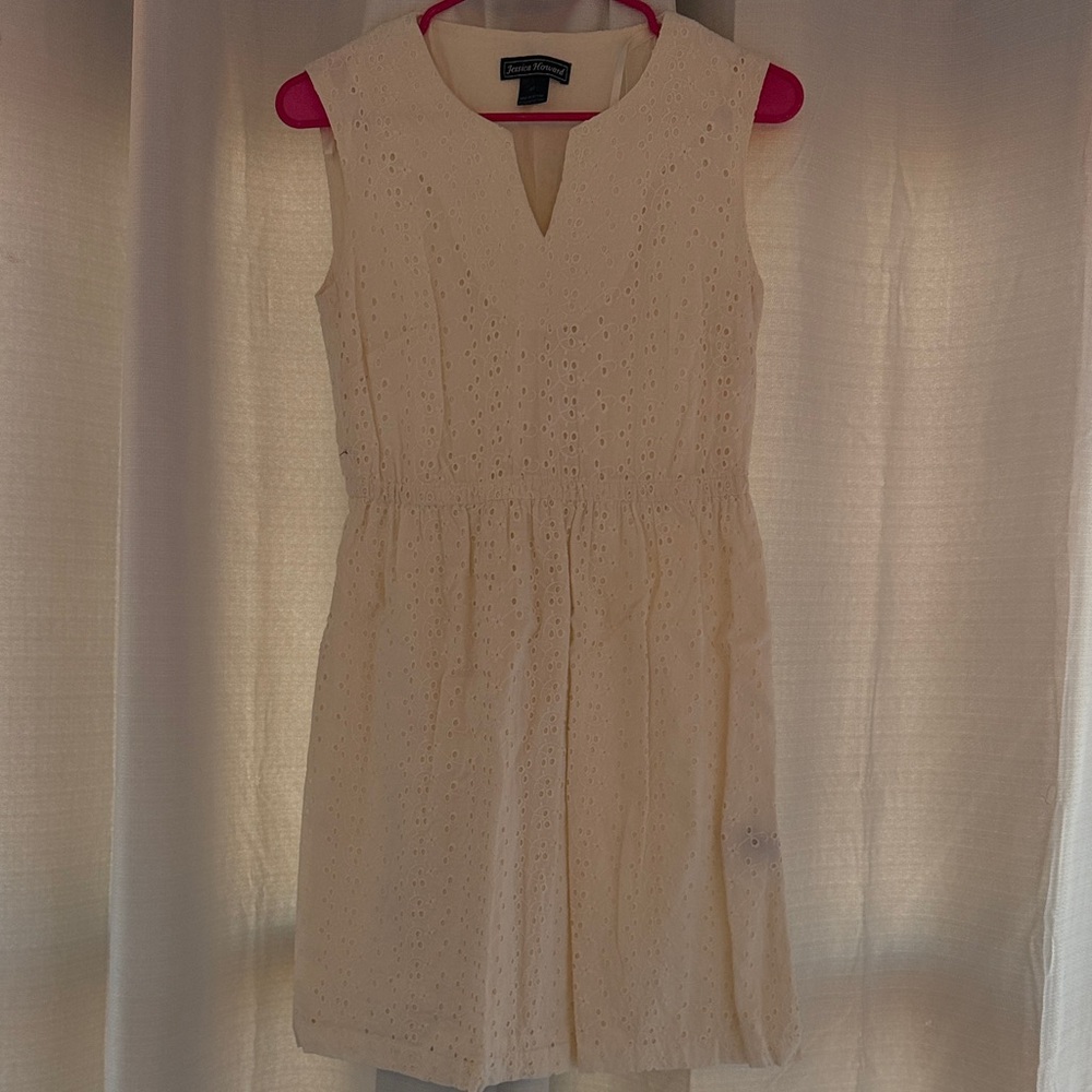 Jessica Howard Cream Mini Dress